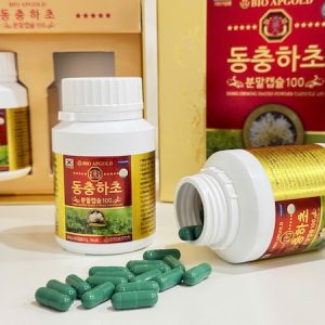 Viên đông trùng hạ thảo Bio APGold nguyên chất 100% - Koreamade.vn